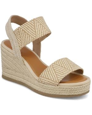 MIA Brittni Wedge Sandal - Metallic