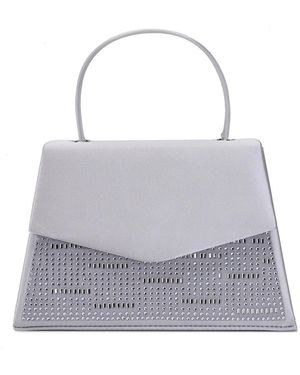 Lady Couture Linda Satchel - White