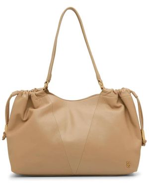 Vince Camuto Leane Leather Tote - Black