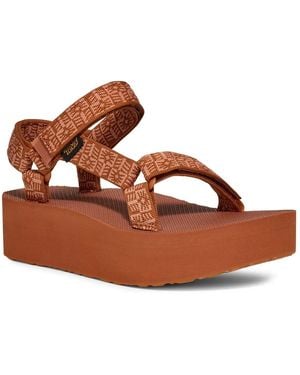 Teva Flatform Universal Platform Sandal - Brown