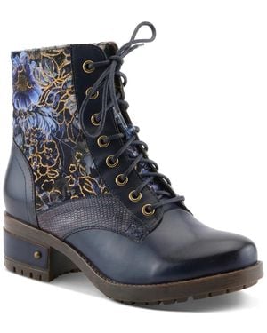 L'ARTISTE Marty Flow Bootie - Blue