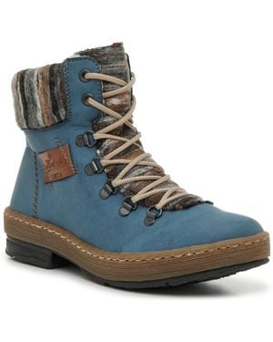 Rieker Wide Width Felicitas 43 Boot - Blue