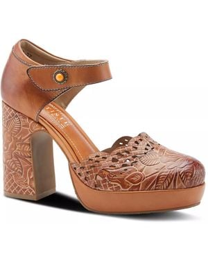 L'ARTISTE Debbihary Pump - Brown
