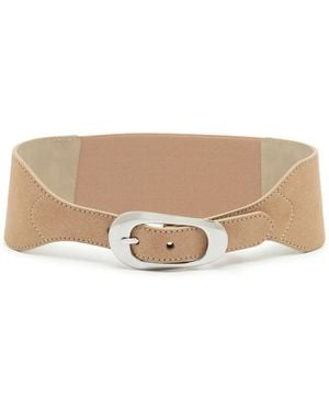 Steve Madden Stretch Belt - Natural