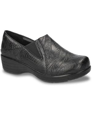 Easy Works by Easy Street Domino Clog - Black