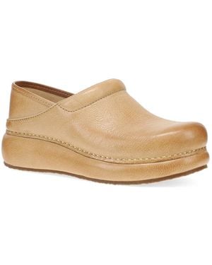 Dansko Platform Pro Slipon - Natural