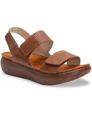 Alegria Bailee Wedge Sandal - Brown