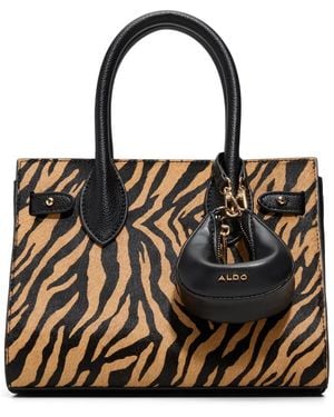 ALDO Auraliee Leather Satchel - Black