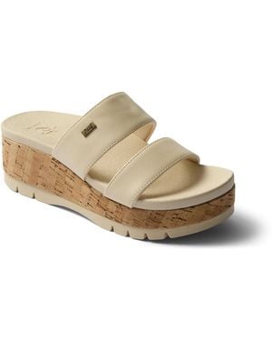 Reef Horizon Luca Wedge Sandal - Black