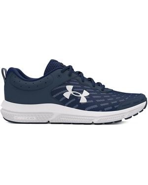 Under Armour Wide Width Charged Assert 10 Running Shoe - Blue