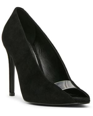 Steve Madden Santino Open Front Pump - Black