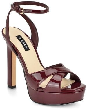 Nine West Wilda Platform Sandal - Black
