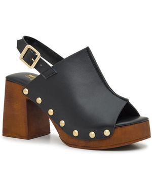 Coach and Four Stella Platform Sandal - Black