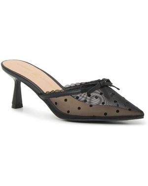 Chinese Laundry Mil Bow Mule - Black