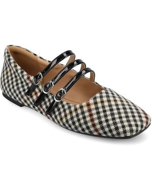 Journee Collection Darlin Flat - Black