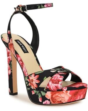 Nine West Wilda Platform Sandal - Black