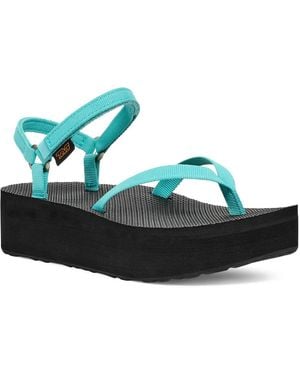 Teva Flatform Slim Platform Sandal - Blue