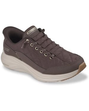 Skechers Slipins Contour Foam Cozy Fit Slipon Sneaker - Brown