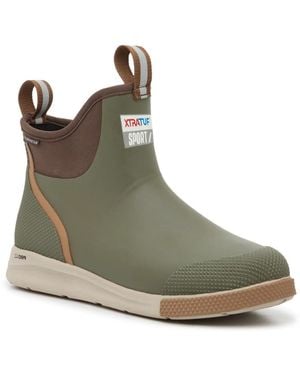 XtraTuf Sport Ankle Deck Boot - Green
