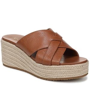 Vionic Dawn Wedge Sandal - Brown