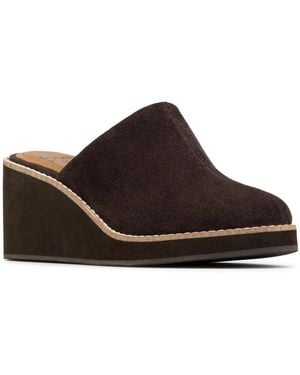 Donald J Pliner Janella Wedge Mule - Brown