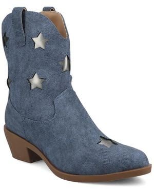 Journee Collection Underwood Bootie - Blue