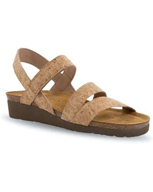 Naot Kayla Wedge Sandal - Brown