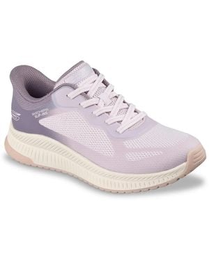 Skechers Hands Free Slipins Bobs Squad 4 Staple Look Sneaker - Black