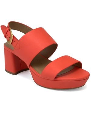 Aerosoles Camilia Platform Sandal - Red