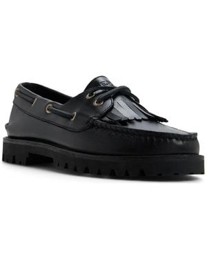 Sperry Top-Sider Authentic Original 2Eye Low Lug Kiltie Boat Shoe - Black