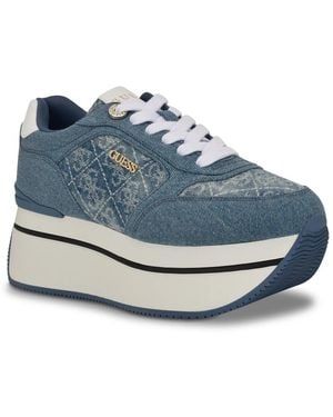 Guess Camrio Platform Sneaker - Blue