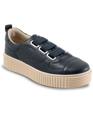 Trotters Bliss Platform Sneaker - Blue