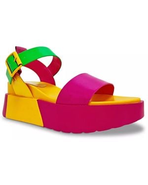 Ninety Union Wonder Wedge Sandal - Pink