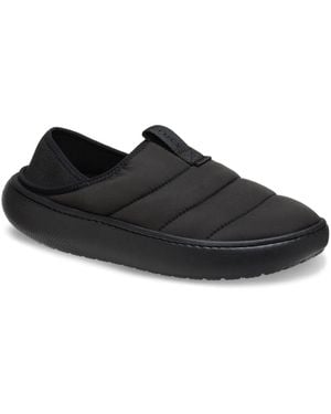 Crocs™ Classic Puff Moc Slipon - Black