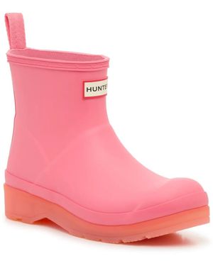 HUNTER Original Play Short Rain Boot - Pink