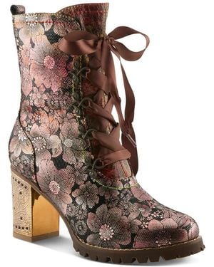 L'ARTISTE Girly Go Bootie - Brown