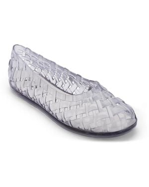Melissa Possession Ballerina Jelly Flat - White