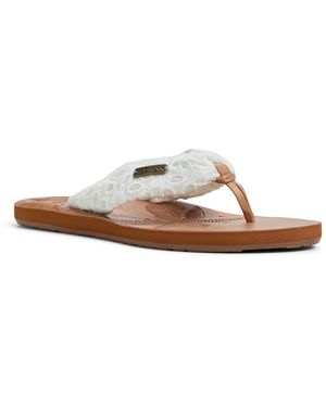 Roxy Tulum Flip Flop - Brown