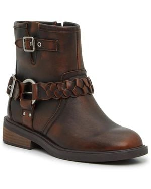 Crown Vintage Willa Moto Bootie - Black