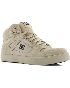 DC WORK CREW Pure Hightop Work Sneaker - Natural