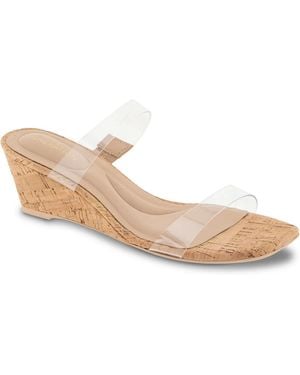 BCBGeneration Stammie Wedge Sandal - Black