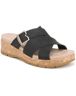 Dr. Scholls Free Day Wedge Sandal - Black