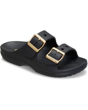 Crocs™ Saturday Slide Sandal - Black