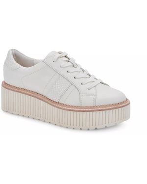 Dolce Vita Tiger Platform Sneaker - White