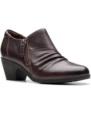 Clarks Emily Braley Bootie - Brown