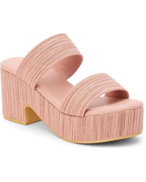 Matisse Ocean Ave Platform Sandal - Pink