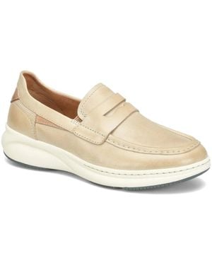 Born Davis Penny Loafer - White
