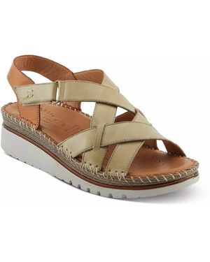 Spring Step Migula Wedge Sandal - Black