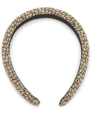 Kelly & Katie Tweed Headband - Black