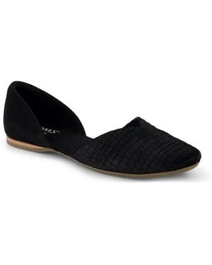 TOMS Gemma Flat - Black